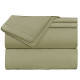 1800 Queen Or King Bed Sheets Ultra Soft Microfiber Deep Pocket 4 Pc Sheet Set
