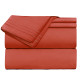 1800 Queen Or King Bed Sheets Ultra Soft Microfiber Deep Pocket 4 Pc Sheet Set