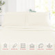 1800 Queen Or King Bed Sheets Ultra Soft Microfiber Deep Pocket 4 Pc Sheet Set