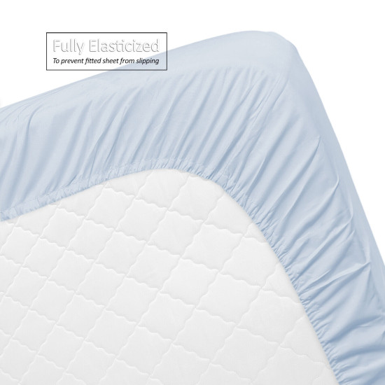 1800 Queen Or King Bed Sheets Ultra Soft Microfiber Deep Pocket 4 Pc Sheet Set