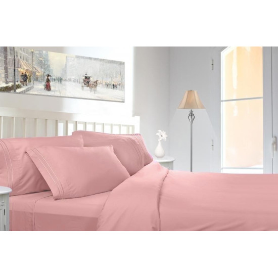 1800 Premier Deep Pocket Bed Sheet Set - Available in 8 Sizes and 21 Colors