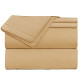Double Brushed Soft Microfiber Hotel Style Bed Sheets, Deep Pocket Sheet Set