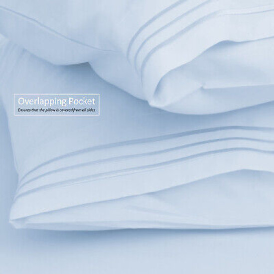 Double Brushed Soft Microfiber Hotel Style Bed Sheets, Deep Pocket Sheet Set