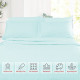 Double Brushed Soft Microfiber Hotel Style Bed Sheets, Deep Pocket Sheet Set