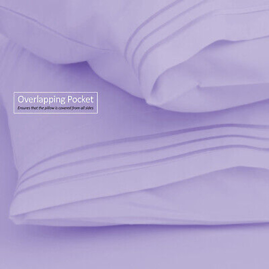 Double Brushed Soft Microfiber Hotel Style Bed Sheets, Deep Pocket Sheet Set