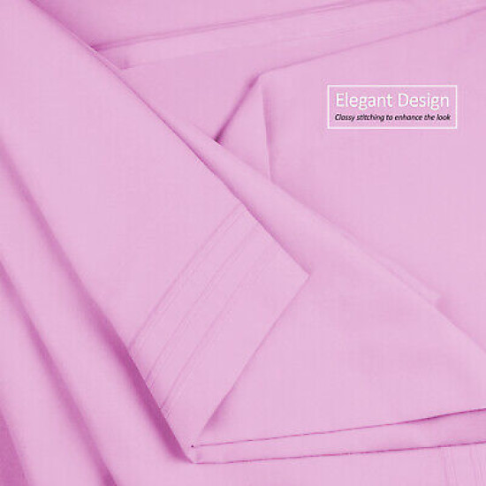 Double Brushed Soft Microfiber Hotel Style Bed Sheets, Deep Pocket Sheet Set