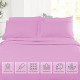 Double Brushed Soft Microfiber Hotel Style Bed Sheets, Deep Pocket Sheet Set
