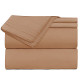 Double Brushed Soft Microfiber Hotel Style Bed Sheets, Deep Pocket Sheet Set