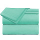Double Brushed Soft Microfiber Hotel Style Bed Sheets, Deep Pocket Sheet Set