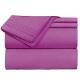 Double Brushed Soft Microfiber Hotel Style Bed Sheets, Deep Pocket Sheet Set