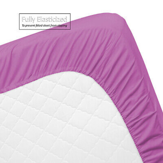 Double Brushed Soft Microfiber Hotel Style Bed Sheets, Deep Pocket Sheet Set