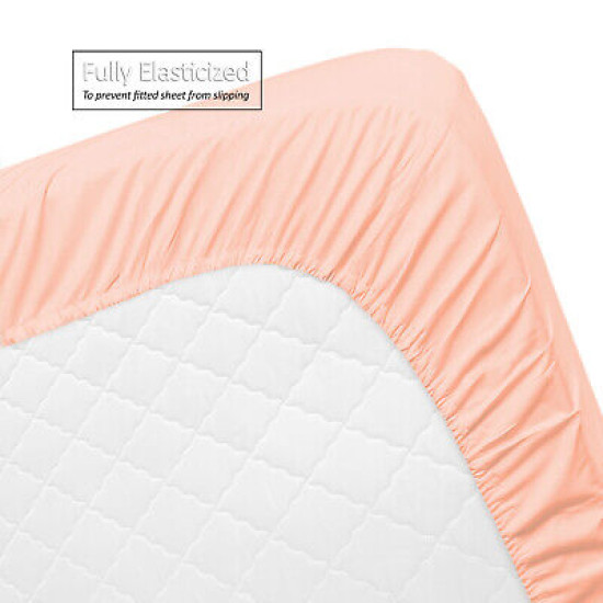 Double Brushed Soft Microfiber Hotel Style Bed Sheets, Deep Pocket Sheet Set
