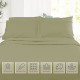 Double Brushed Soft Microfiber Hotel Style Bed Sheets, Deep Pocket Sheet Set