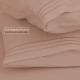 Double Brushed Soft Microfiber Hotel Style Bed Sheets, Deep Pocket Sheet Set