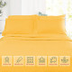 Double Brushed Soft Microfiber Hotel Style Bed Sheets, Deep Pocket Sheet Set