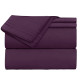 Double Brushed Soft Microfiber Hotel Style Bed Sheets, Deep Pocket Sheet Set