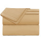 Double Brushed Soft Microfiber Hotel Style Bed Sheets, Deep Pocket Sheet Set