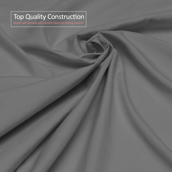 Double Brushed Soft Microfiber Hotel Style Bed Sheets, Deep Pocket Sheet Set