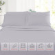 Double Brushed Soft Microfiber Hotel Style Bed Sheets, Deep Pocket Sheet Set
