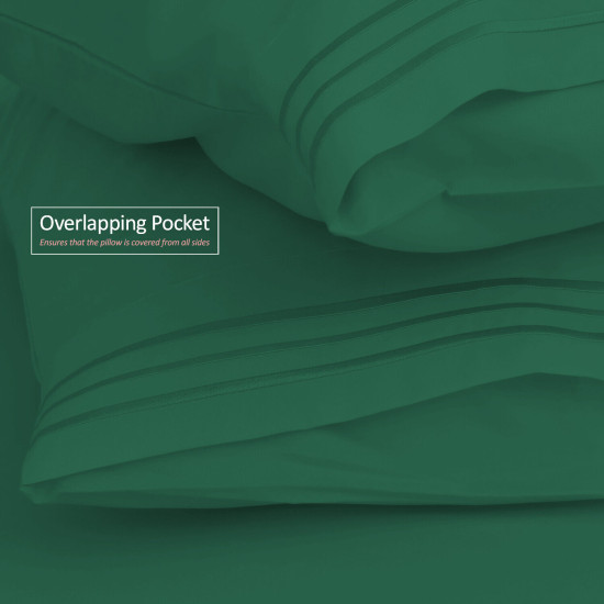 Double Brushed Soft Microfiber Hotel Style Bed Sheets, Deep Pocket Sheet Set