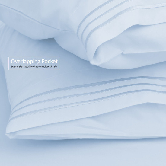 Double Brushed Soft Microfiber Hotel Style Bed Sheets, Deep Pocket Sheet Set