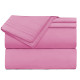 Double Brushed Soft Microfiber Hotel Style Bed Sheets, Deep Pocket Sheet Set