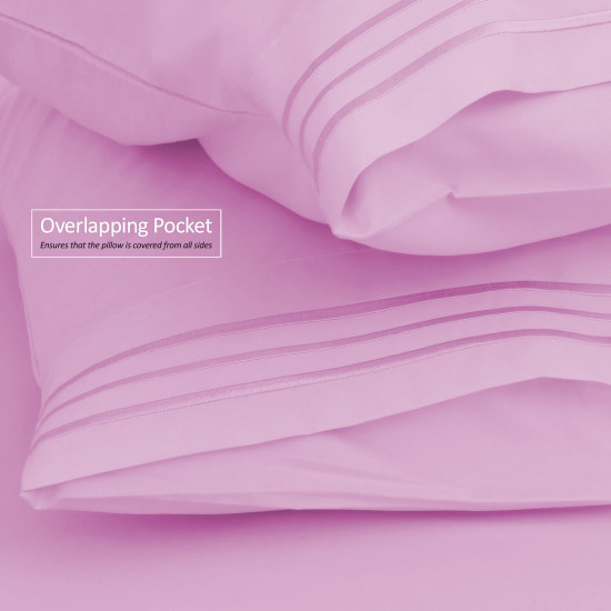 Double Brushed Soft Microfiber Hotel Style Bed Sheets, Deep Pocket Sheet Set