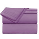 Double Brushed Soft Microfiber Hotel Style Bed Sheets, Deep Pocket Sheet Set
