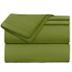 Double Brushed Soft Microfiber Hotel Style Bed Sheets, Deep Pocket Sheet Set
