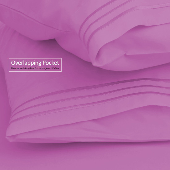 Double Brushed Soft Microfiber Hotel Style Bed Sheets, Deep Pocket Sheet Set