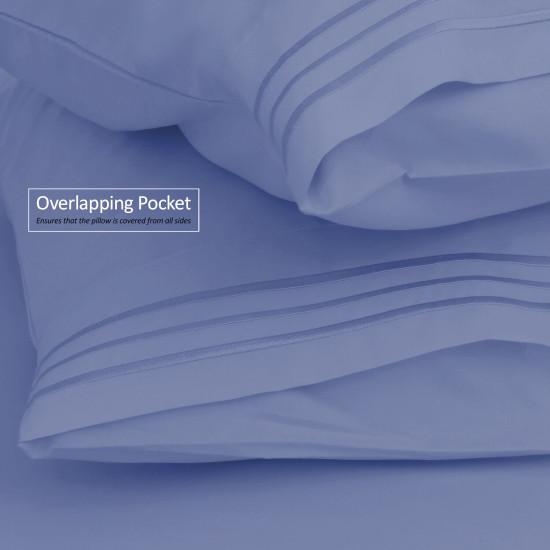 Double Brushed Soft Microfiber Hotel Style Bed Sheets, Deep Pocket Sheet Set