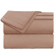 Double Brushed Soft Microfiber Hotel Style Bed Sheets, Deep Pocket Sheet Set