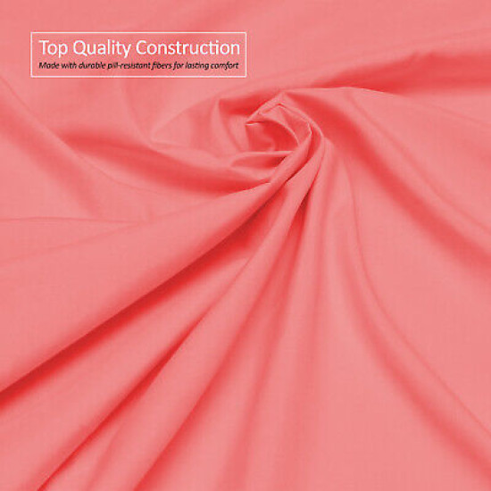 Double Brushed Soft Microfiber Hotel Style Bed Sheets, Deep Pocket Sheet Set