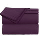 Double Brushed Soft Microfiber Hotel Style Bed Sheets, Deep Pocket Sheet Set