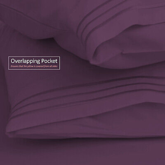 Double Brushed Soft Microfiber Hotel Style Bed Sheets, Deep Pocket Sheet Set
