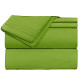 Double Brushed Soft Microfiber Hotel Style Bed Sheets, Deep Pocket Sheet Set