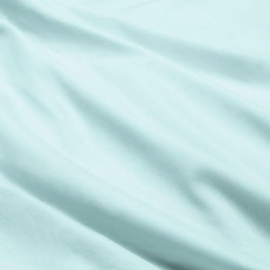 Duvet Cover Set Soft Brushed Comforter Cover W/Pillow Sham, Baby Blue - King