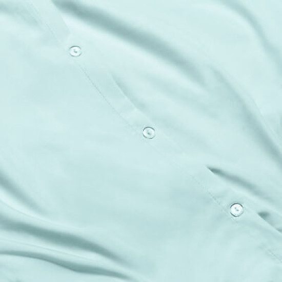 Duvet Cover Set Soft Brushed Comforter Cover W/Pillow Sham, Baby Blue - King