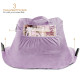 Bed Rest Reading Pillow for Kids & Teens Memory Foam TV Pillow With Arms Support