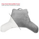 Bed Rest Reading Pillow for Kids & Teens Memory Foam TV Pillow With Arms Support