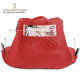 Bed Rest Reading Pillow for Kids & Teens Memory Foam TV Pillow With Arms Support