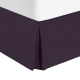 Twin or Twin XL Size Premium Hotel Luxury Pleated 14” Tailored Bed Skirt