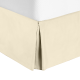 Twin or Twin XL Size Premium Hotel Luxury Pleated 14” Tailored Bed Skirt