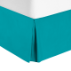 Twin or Twin XL Size Premium Hotel Luxury Pleated 14” Tailored Bed Skirt