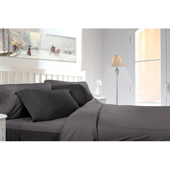 1800 Collection 6 Piece Deep Pocket Bed Sheet Sets - *Shop The New Look*