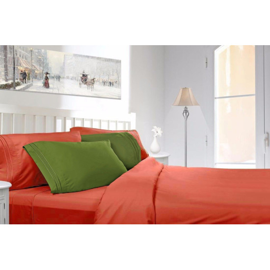 1800 Collection 6 Piece Deep Pocket Bed Sheet Sets - *Shop The New Look*