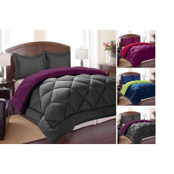 7 PIECE BED IN A BAG - DOWN ALTERNATIVE COMFORTER, SHEETS, PILLOWCASES AND SHAMS