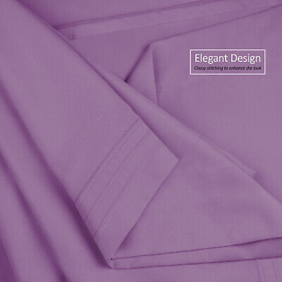 Premium Luxury Pleated Tailored Bed Skirt - 14” Drop Dust Ruffle, Twin - Yellow