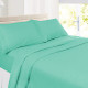 Premium Luxury Pleated Tailored Bed Skirt - 14” Drop Dust Ruffle, Twin - Yellow