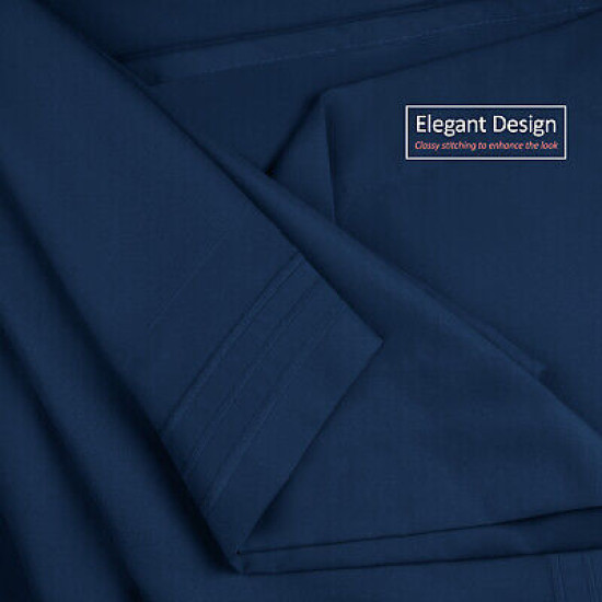 Premium Luxury Pleated Tailored Bed Skirt - 14” Drop Dust Ruffle, Twin - Yellow